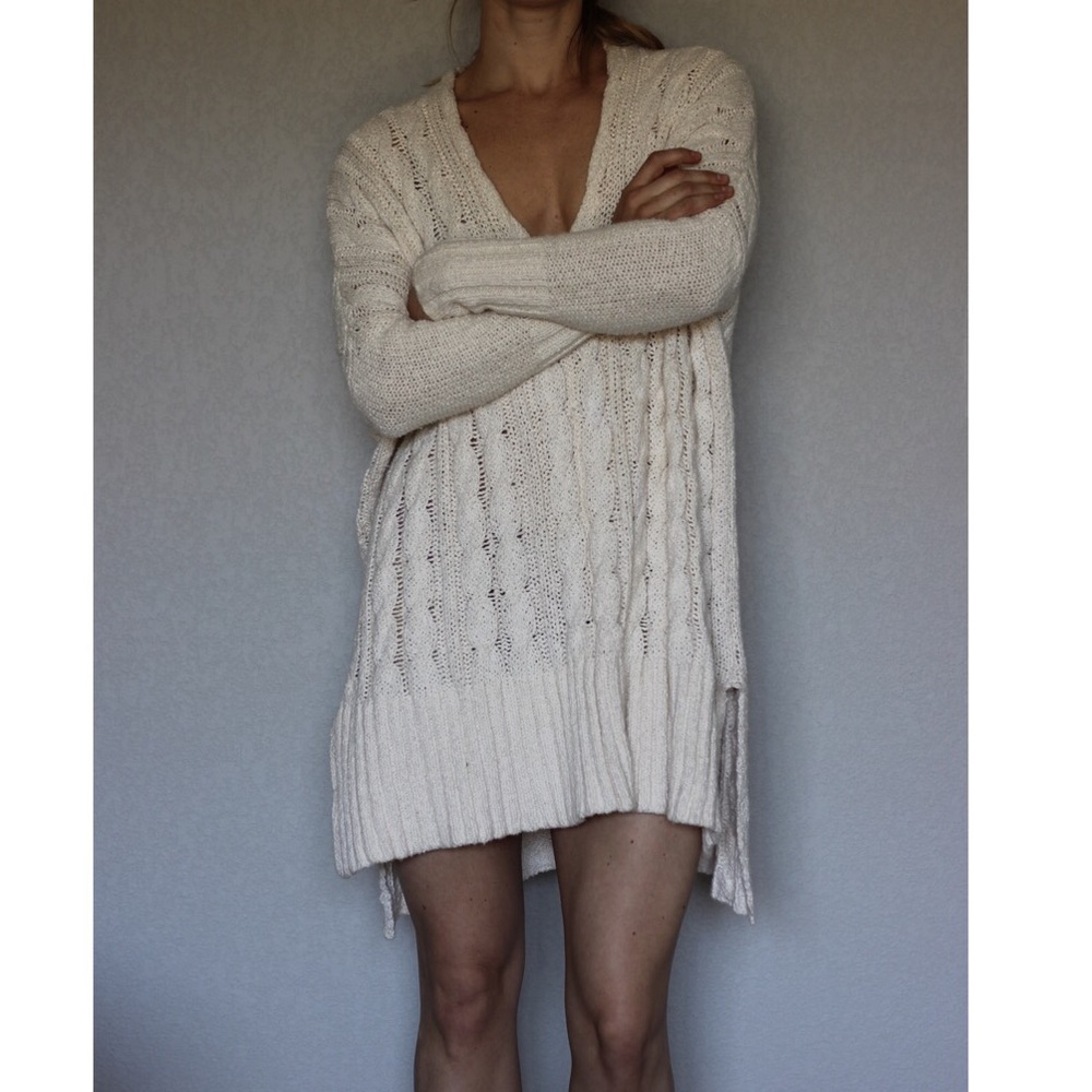 Free People Oversized Knit Sweater